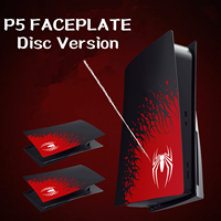 Neuzugang Gaming-Zubehör PS5 Frontplatte Shell Cover Haut individuelles Design Das Neue von Für Playstation 5 Platte
