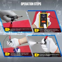 Probador de Inyectores de Combustible para Automóviles AUTOOL CT60 Universal 110v 220V, Mini Máquina de Prueba de Inyectores de Gasolina, Generador de Señales con Pantalla LCD