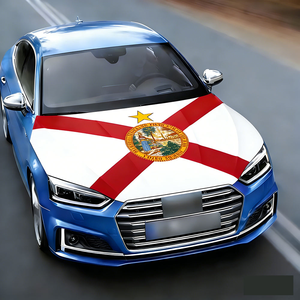 Чехол на капот автомобиля из полиэстера с принтом флагов всех стран, премиум-класса, для спортивных команд, модель 2026 года - Product Image 5