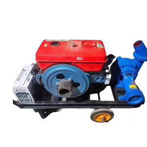 Ensemble de pompe à eau en fonte pour moteur diesel, triphasé, pour irrigation industrielle, drainage, construction, usage agricole, structure mobile - Product Image 3