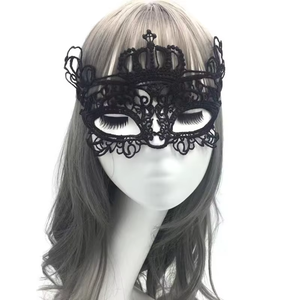 Noir reine dentelle <span class=keywords><strong>masque</strong></span> broderie Appliques fête <span class=keywords><strong>carnaval</strong></span> <span class=keywords><strong>masque</strong></span> <span class=keywords><strong>femme</strong></span> mariage Halloween mascarade <span class=keywords><strong>masque</strong></span> - Product Image 3