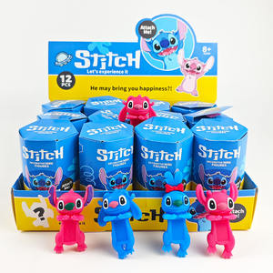 Paquete de 12 figuras de acción de Anime para niños, adornos de decoración para teléfono de coche, cajas ciegas de <span class=keywords><strong>Stitch</strong></span> <span class=keywords><strong>y</strong></span> <span class=keywords><strong>Lilo</strong></span> - Product Image 2