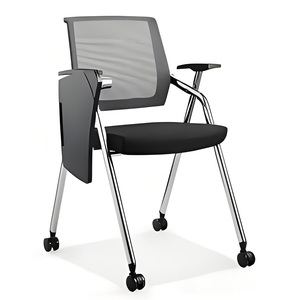 Sala riunioni <span class=keywords><strong>per</strong></span> conferenze scuola sedia studio <span class=keywords><strong>per</strong></span> studenti nodo sedia da allenamento poltrona rimovibile con tavolo da scrittura Pad - Product Image 6
