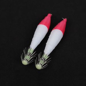 Anzuelos de <span class=keywords><strong>calamar</strong></span> artificiales de camarones de madera de pesca nocturna de alta calidad, anzuelos de cebo, anzuelos dobles, plantilla de <span class=keywords><strong>calamar</strong></span> <span class=keywords><strong>Yamashita</strong></span> luminosa - Product Image 4