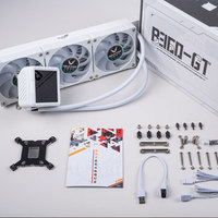 VALKYRIE B360-GT SRGB Kit de radiateur Refroidisseur de liquide Affichage de refroidissement par eau pour ventilateurs de boîtier d'ordinateur et produit de refroidissement