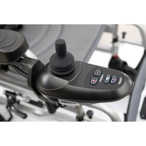 Engelli için hafif taşınabilir otomatik tıbbi çelik katlanabilir motorlu elektrikli tekerlekli sandalye yürüteç - Product Image 4