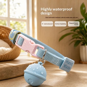Localizador de Mascotas <span class=keywords><strong>Airtag</strong></span> Global Antipérdida, Collar de Posicionamiento, Material ABS, Resistente al Agua, Batería Reemplazable, Mini, para Perros y Gatos Pequeños, con Mapa - Product Image 3