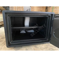 Caja Fuerte Electrónica Biométrica con Huella Dactilar, Resistente al Agua y al Fuego (1 Hora), Tamaño Pequeño 30cm de Alto, Certificación ETL