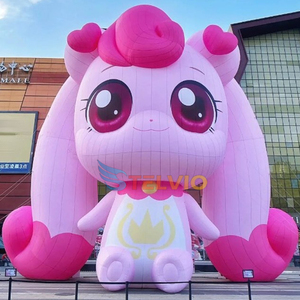 Paw Dog tuần tra mô hình tùy chỉnh <span class=keywords><strong>Inflatable</strong></span> phim hoạt hình động vật linh vật hài hước con chó phim hoạt hình cô gái mô hình cho trang trí ngoài trời - Product Image 4