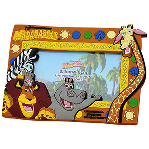 3D Soft PVC <b>Photo</b> Frame, PVC Plastic 3D Embossed Logo Fridge <b>Photo</b> Frame - Product Image 2