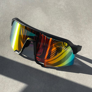 للبيع بالجملة نظارات شمسية رياضية واقية من الشمس للدراجات مقاومة للرياح نظارات شمسية عصرية لركوب الجبال في الهواء الطلق نظارات شمسية بإطار كبير للرجال - Product Image 5