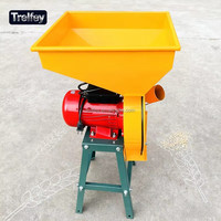 Broyeur Électrique de Maïs et Céréales, Moulin à Grains, Concasseur, Pulvérisateur, Machine à Marteaux 220V 2.2kW Multifonctionnel pour Poudre Fine Sèche et Humide pour Ferme