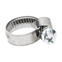 Collier de serrage allemand en acier inoxydable avec vis cruciforme en zinc Collier de serrage OEM personnalisable pour la fixation et l'étanchéité des tuyaux
