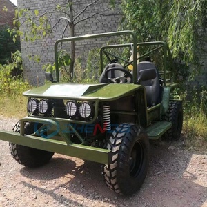 Jeep tout-terrain 2 places vert avec peinture avancée 3K couleur personnalisable - Product Image 4
