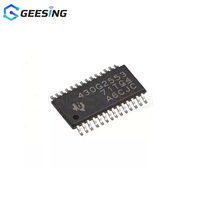 Microcontrolador Geesing de Ultra Bajo Consumo de 16 bits, 16MHz, 16KB Flash, TSSOP-28 con ADC de 10 bits, UART, SPI, I2C, MSP430G2553IPW28R