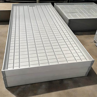 Banc de pépinière hydroponique en alliage d'aluminium de lit de graines de marée robuste pour la culture d'inondation et de drainage