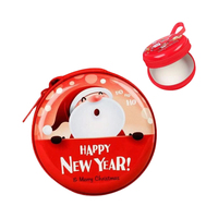 Décorations de Noël, boîte en fer blanc pour cadeaux, petits cadeaux pour enfants, jolies boîtes à monnaie en forme de dessin animé avec logo imprimé
