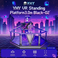 Équipement de parc d'attractions YHY, tapis roulant de réalité virtuelle 9D, vue à 360 degrés, simulateur de tapis roulant VR, machine de jeu de tir