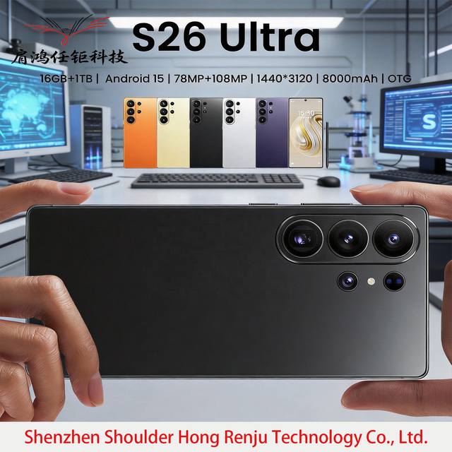 S26 Ultra 2026 Phone | 144Hz 108MP LED 5G Smartphone | Deca Core, Dual-SIM 5G & Big Screen Display Android 15 Cheap Phone