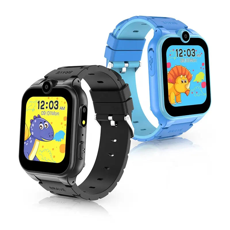 Educational Game XT16 Kids Smart Watch Waterproof Children Wrist Cell Phone Calculator HD Camera Smartwatch with Sim Card