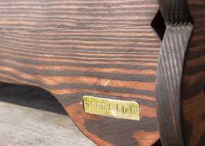 Handgemachte Holzrahmen Luxus Hunde bett Rustikales Hunde bett Haustier möbel Haustier bedarf Labrador Bett Geschenk - Product Image 5