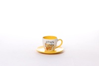 Ensemble de tasses en porcelaine fine souvenir d'Espagne, design carte de Madrid, Barcelone, Ibiza, réutilisables, compatibles lave-vaisselle, cadeaux de voyage, nouvelle arrivée, prix bas