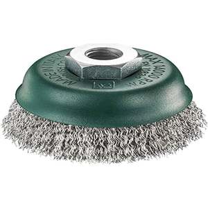 Industrial-Grade 4 Inch Stainless Steel Wheel <b>Brushes</b> Bristle Grinding Polishing DIY Customizable OEM Support - Product Image 2