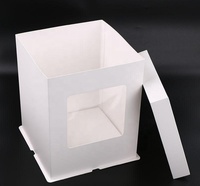 Boîtes à Gâteaux en Papier Carrées Blanches Pas Chères pour Surprises d'Anniversaire, Fêtes, Mariages – Vente en Gros