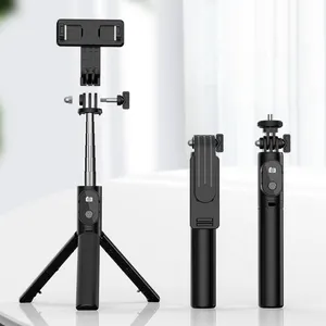 Portable Wireless Selfie Stick Tripod Mobile Phone Stick Mini Tripod Extendable Monopod For Samsung For Huawei