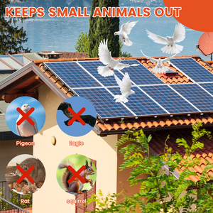 Durable PVC Anti Bird <b>Netting</b> for Outdoor Courtyard Anti Wild Birds Barrier - Product Image 5