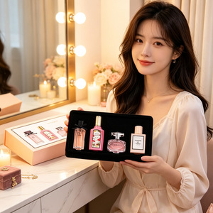 Coffret Cadeau <span class=keywords><strong>Parfum</strong></span> Femme Zhejiang Qimeng Gardenia Blooms Delightfully, <span class=keywords><strong>Parfum</strong></span> Floral-Fruité Longue Durée, Idéal pour l'Export - Product Image 1
