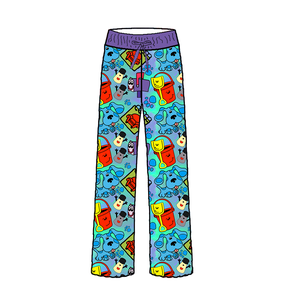 Pantaloni Jogger Larghi in Tela di Bambù RTS 2026 per Adulti, Uomo e Donna, con Molteplici Stili di Stampa, Morbidi, Traspiranti, Ecologici, Vintage, Sportivi - Product Image 3