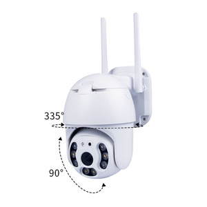 Cámaras Domo Ficticias 1080P, Cámara CCTV Exterior <span class=keywords><strong>360</strong></span>°, Mini Cámara Domo PTZ Inalámbrica de Seguridad y Vigilancia, Cámara PTZ de Alta Velocidad - Product Image 6