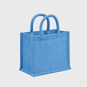 Sac de courses en jute tissé vert avec logo personnalisé, poignées en corde, fermeture éclair personnalisée, motif lettres, sac fourre-tout moyen pour les courses - Product Image 4