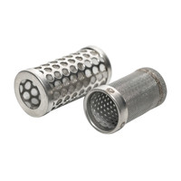 Filter Cartridge Perforasi Baja Tahan Karat 304 316 Kustom, Saringan Filter, Filter Pengolahan Air