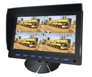 Monitor <span class=keywords><strong>DVR</strong></span> AHD para coche de 9 pulgadas, grabadora Digital de vehículo de fábrica, pantalla dividida de 2/4/8 canales, pantalla cuádruple, GPS, TFT, Ayuda de marcha atrás - Product Image 6