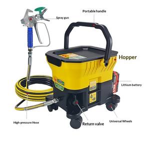 <span class=keywords><strong>2026</strong></span> Heißer Verkauf 500W Hocheffizienter Elektrischer Airless Farbsprühgerät DIY Akku-betriebener Bürstenloser Motor Verlängerungsstange Fabrik - Product Image 3