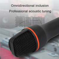 Microfono a Condensatore Professionale Oneleader GAM-ME4-RGB, USB Cablato, Cardioide, con Cancellazione del Rumore e Illuminazione RGB per Registrazioni Desktop