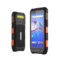 PDA Industrial Resistente Inalámbrica para Mensajería con Pantalla Táctil Android, 4 GB de Memoria, Escáner de Código de Barras Portátil, Disponible en Stock
