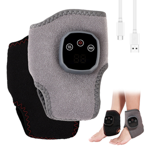 0728 Heating Ankle Cordless Relaxing Muscles Foot and <b>Massager</b> Vibrating <b>Machine</b> - Product Image 1
