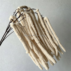 L-256 Vente en gros de fausses <span class=keywords><strong>plantes</strong></span> amaranthes à longues franges suspendues, fleurs artificielles <span class=keywords><strong>pour</strong></span> la décoration murale de mariage et de la maison - Product Image 1