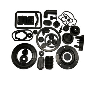 <b>Rubber</b> Gaskets Valve <b>Washers</b> Clutch Plates Flange Seals Black Custom Moulding Processing Based On Drawings - Product Image 1