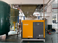 Compresseur d'air à vis à vitesse variable haute efficacité industriel 55KW 75HP 230V 460V, normes CE et ASME pour usine industrielle