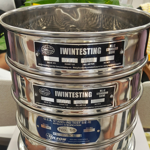 Nhà máy cung cấp cát quay phòng thí nghiệm rung sàng Shaker lọc/sifter điện - Product Image 1