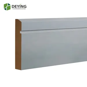 CE ได้รับการรับรอง MDF ทาสี Skirting Board