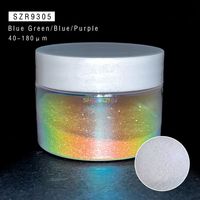 Sheng Zhu Super Glitter Kosmetikqualität Farbwechselndes Aurora-Pigmentpulver für Lidschatten
