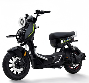 Motocicletas y Scooters de 2 Ruedas de 60V 1000W con Marco de Acero al Carbono, Transmisión de 3 Velocidades 119, Transmisión de 3 Velocidades con Cambio Suave - Product Image 4