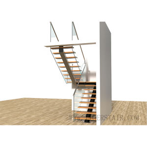 Garde-corps <span class=keywords><strong>en</strong></span> verre de haute qualité bon marché thaïlande caoutchouc bois bande de roulement plate-forme <span class=keywords><strong>en</strong></span> granit assorti <span class=keywords><strong>Kit</strong></span> pré-assemblé Mono Stringer <span class=keywords><strong>escalier</strong></span> - Product Image 4