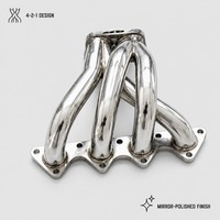 Collecteurs d'échappement de course en acier inoxydable pour Acura Integra 94-01 RS LS – Amélioration des performances, collecteur à haut débit, montage direct