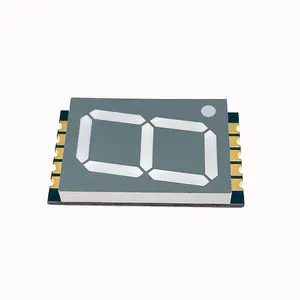 0.8 इंच 1 अंक 7 खंड एलईडी डिस्प्ले स्क्रीन ग्रे SMD एलईडी पैनल डिस्प्ले माइक्रो आउटडोर डिजिटल साइनेज